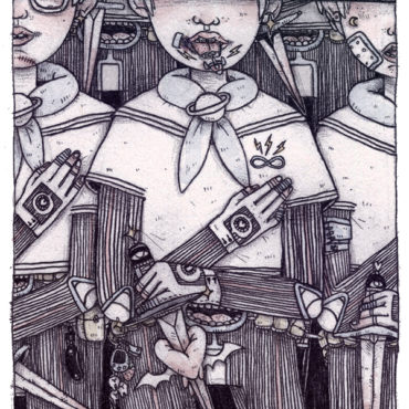 Illustration by WE WERE THE SPACE YOUTH CADETS ☺